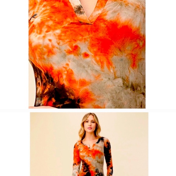 NWOT super comfy long sleeve dress - Picture 2 of 3